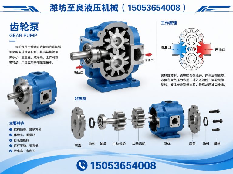 昌乐县潍坊至良液压机械展示图